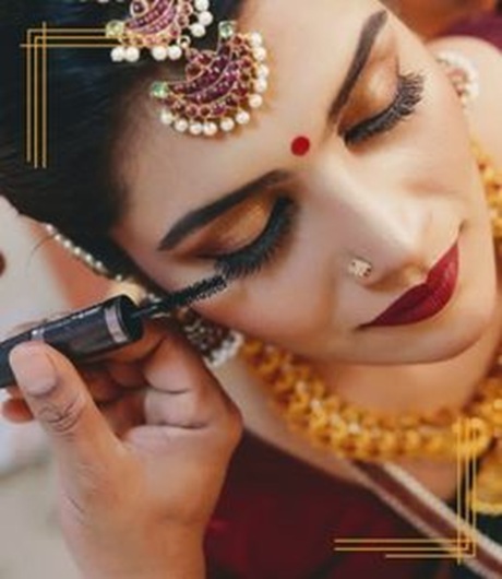 Bridal makeup by certified artists